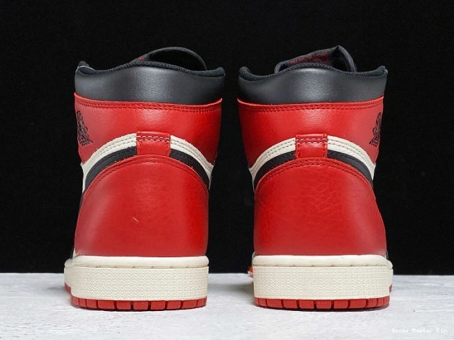1 Bred 555088-610 High Toe Retro OG Air Jordan 0617